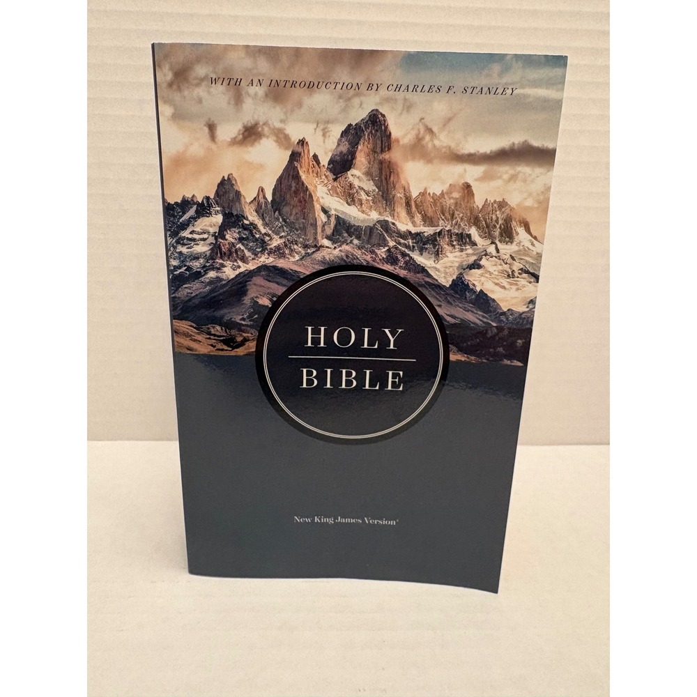 NKJV Holy Bible Charles Stanley InTouch Ministries‎ Thomas Nelson Softcover